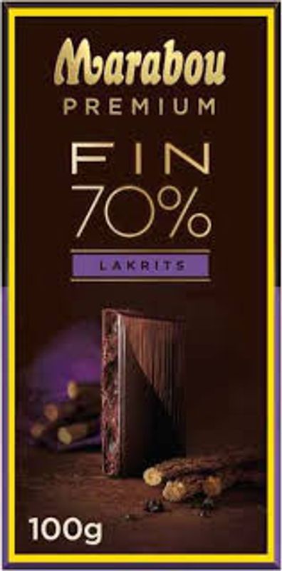 Marabou 70% Lakrits