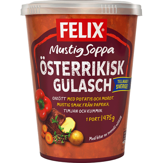 Huvudbild Felix Mustig Soppa Österrikisk Gulasch