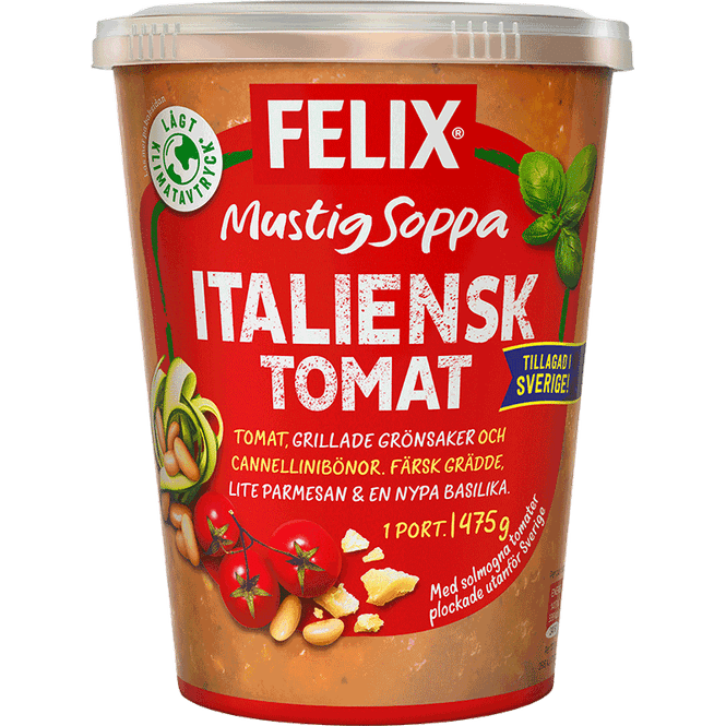 Huvudbild Felix Mustig Soppa Italiensk Tomat