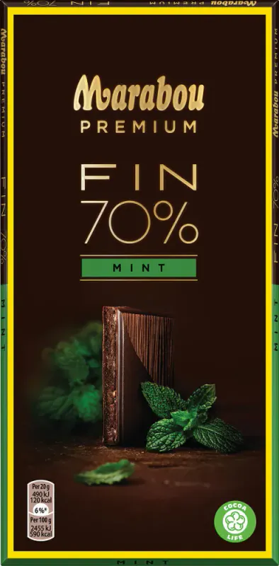 Marabou 70% Mint