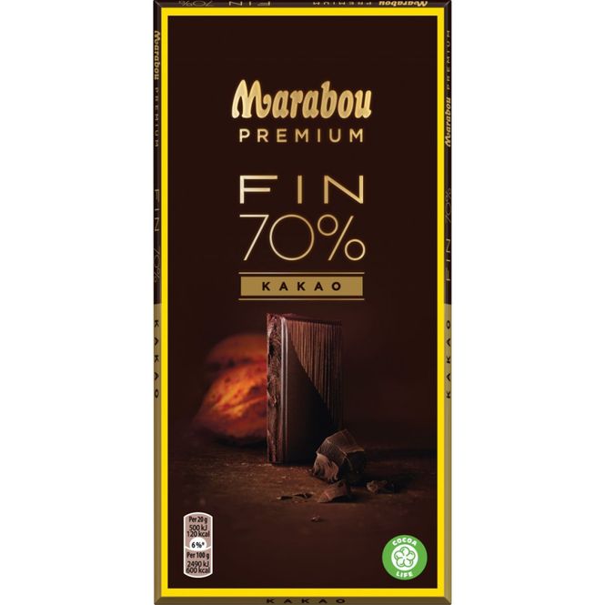 Huvudbild Marabou 70% Kakao